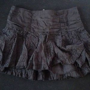 vintage tripp nyc skirt black xs